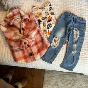 Toddler girl fall bundle, 12-18 months